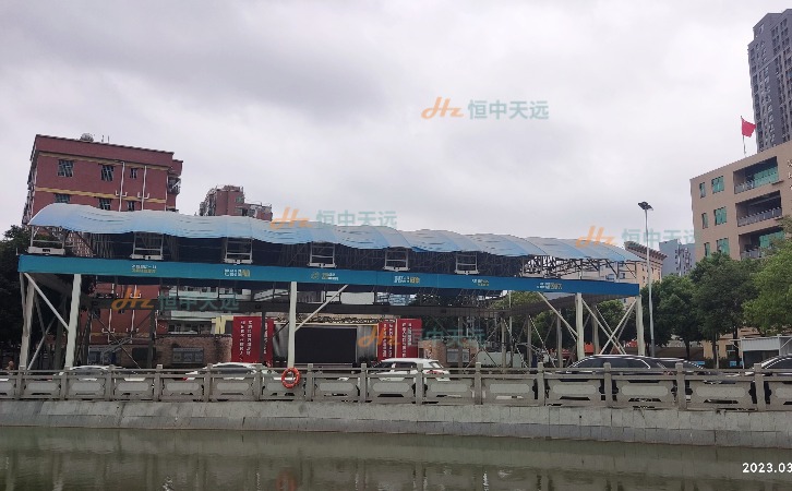 深圳松元廈社區(qū)開合屋頂籃球場(chǎng)